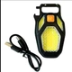 Ліхтар туристичний MULTIFUNCTIONAL LL-203-COB акумуляторний COB з USB Type-C магнітом карабіном викрутками відкривачкою білим жовтим і червоним світлом - изображение 4