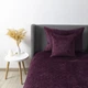 Покрывало ТЭП "VELOUR" 180*240 см бордовое/ромб круглый - изображение 5