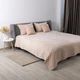 Покрывало ТЭП "VELOUR" 180*240 см пудровое/ромб круглый - изображение 3
