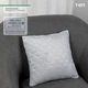 Подушка декоративна "VELOUR" 40*40 см світло-сірий - зображення 2