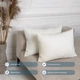 Подушка декоративная "VELOUR" 50*70 см молочный - изображение 5