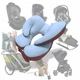 Дитяча подушка для автокрісла, коляски Baby Travel Elite Pillow, (Onario Baby) ART-0000660, Червоний - зображення 14