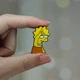 Металевий значок пін "Ліcа Сімпсон. Simpsons" (Знач0856) - зображення 1