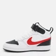 Подростковые кеды для мальчика Nike Court Borough Mid 2 Gs CD7782-110 37.5 (5Y) Белые (194957437719) - изображение 3