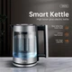 Электрический Чайник Электрочайник HOCO Kitchen high boron glass electric kettle HA01A |1.8л Стекло| Серый - изображение 2