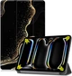 Чехол для планшета BeCover Smart Case для Apple iPad Pro 11" M4 2024 Black Abstraction (BC_711630) - изображение 2