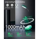 Лампа настільна акумуляторна Glocusent Mini clip-on Book light, зелена - зображення 4