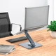 Держатель HOCO might metal rotating laptop holder PH52 Plus |9.7-15.6"| серый - изображение 7