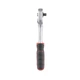Ключ тріскачковий (ручка з храповим механізмом) Intertool 1/4" х 45T Pro (HT-2117) - зображення 5