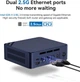 Мини ПBeelink EQ12 N100 Intel N100 RAM 8GB SSD 512GB Windows 11 - изображение 9