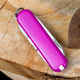 Складаний ніж-брелок VICTORINOX Classic Tasty Grape 7 функцій 4 см, нержавіюча сталь X50CrMoV15 - зображення 8