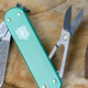 Складной нож-брелок VICTORINOX Classic Alox Minty Mint 5 функций 4 см, нержавеющая сталь X50CrMoV15 - изображение 3