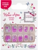 Детские накладные ногти Lukky Shining Star на липкой основе многоразового использования 10 шт (T19423) - изображение 1