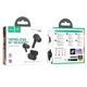 Бездротові TWS навушники Hoco EQ9, вакуумні, BT5.3, 40mAh, 300mAh, 7h, black - зображення 4