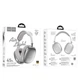 Беспроводные наушники Hoco W35 Air Triumph накладные silver - изображение 3