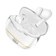 Беспроводные TWS наушники Hoco EW54 вакуумные white - изображение 4