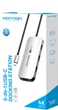USB-хаб 5-in-1 Vention USB3.1 Type-C - HDMI 4K60Гц/USB 3.0x3/PD 100W (TQDHB) - изображение 3