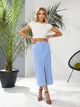 Fashions • Женская юбка-миди Лаура Fashions 52 голубой (1604-аз) - изображение 1