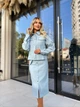 Fashions • Женский джинсовый костюм Movis Fashions 42-44 голубой (1733-бу) - изображение 3