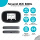 4G 3G LTE WiFi роутер Novatel MiFi 8800L для Киевстар, Vodafone, Lifecell - изображение 1