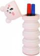 Пенал-подставка Maxi 2в1 1 отделение 20.5x6.5x6.5 см (H-2852-pink) - изображение 3