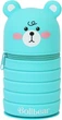 Пенал-подставка Maxi 2в1 1 отделение 20.5x6.5x6.5 см (H-2852-turquoise) - изображение 1