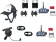 Комплект водозахищений BbTalkin STANDARD 3.0 Kite/Wind Surf з бейсболкою NEW (A02SD+B01CR+B02R) - зображення 1