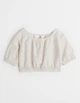 Блуза H&M ДД013012 (10733626) колір бузковий 158 - изображение 1