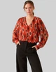 Блуза Vero Moda Ж1106278 (10298366) колір різнокольоровий M - изображение 1