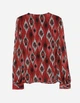 Блуза Vero Moda Ж1106278 (10298366) колір різнокольоровий M - изображение 3