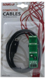 Kabel Logo KM02012NQL Video VGA D-Sub - VGA D-Sub M/M 2 m Szary (8590274241190) - obraz 3