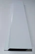 Металева ламель для садових жалюзі ROMZEUS 1000мм RAL 9003 - зображення 2