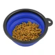 Дорожная складная силиконовая миска для собак Smart Pet, на 0,25 л, Blue - изображение 7