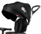 Триколісний велосипед-коляска Qplay Rito Rubber, чорний - изображение 3