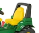 Екскаватор на педалі та накачаними колесами Rolly Toys Rolly Farmtrac John Deere (710126) - зображення 5
