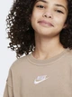 Детский теплый свитшот Nike G Nsw Club Flc Bf Crew Lbr DD7473-247 128-137 см (S) (0195871742934) - изображение 8