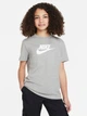 Детская футболка для девочки Nike G Nsw Tee Futura Ss Boy FD0928-063 122-128 см (XS) Серая (0196604924924) - изображение 5