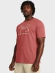 Футболка мужская Under Armour Ua Gl Foundation Update Ss 1382915-611 L Бордовая (196885633843) - изображение 1