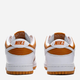 Чоловічі кеди низькі Nike Dunk Low FQ6965-700 44.5 Білий/Помаранчевий (196975551934) - зображення 3