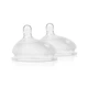 Насадки сменные средний поток Olababy GentleBottle для бутылочки 3-6 мес набор 2шт - изображение 1