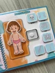 Развивающая книга игрушка на липучках Мое тело - изображение 8