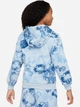 Детское худи для девочки Nike Nsw Club Ft Hdy Wash Aop FN8737-440 128-137 см Голубое (196974721574) - изображение 6