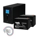 Комплект резервного живлення: Kraft PSW1500VA/1200W(LCD)24V UPS + батарея 2540 Вт*г (42-00062-1) - изображение 1