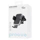 Автодержатель с БЗУ Proove Nitro Charge 15W Black (WHNC15002001) - изображение 2