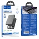 Павербанк с быстрой 22.5W и беспроводной зарядкой MagSafe 10000mAh HOCO Q18 |1USB/1Type-C, 22.5W+PD20W| Черный - изображение 2
