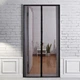 Антимоскитная сетка для дверей на магнитах Magnetic Door Mesh 100*210 см Чёрная (2772) - изображение 1