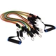 Еспандер Resistance Band багатофункціональний 9 джгутів Zelart (9 есп, кріп.на двері, 2 рукоятки, 2 лямки) (DT-1002) - зображення 8