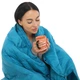 Одеяло мультифункциональное 3в1 с чехлом CAMPING MULTIFUNCTIONAL PUFFY BLANKET 4Monster 450 г 175x140 см Нейлон Утиный пух синий C-PBF-140 - изображение 1