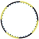 Обруч для похудения массажный разборной Хула Хуп Hula Hoop DOUBLE GRACE MAGNETIC Zelart 1,23 кг 8 секций d-104 см желтый-черный JS-6001 - изображение 2