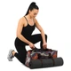 Сумка для йоги Yoga bag SP- DoYourYoga (розмір 22х24х54см, поліестер, бавовна, сірий-помаранчевий) (FI-6971-1) - изображение 3